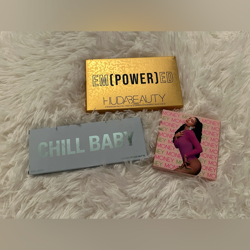 BUNDLE Huda Beauty Empowered & Kylie Cosmetics Money Glow